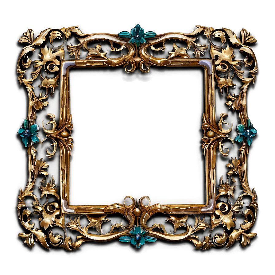 Ornate Frame B PNG image