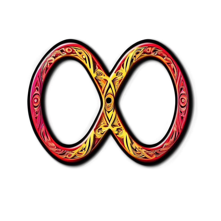 Ornate Infinity Symbol Drawing Png Xbc55 PNG image