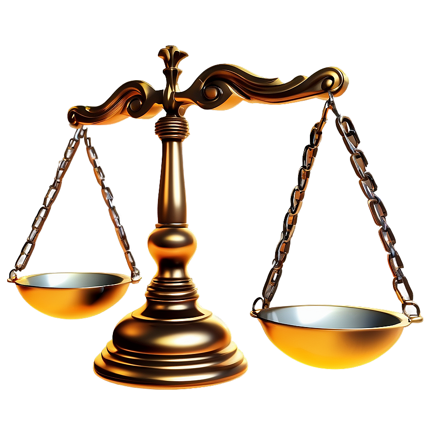 Ornate Justice Scale Png Bux86 PNG image