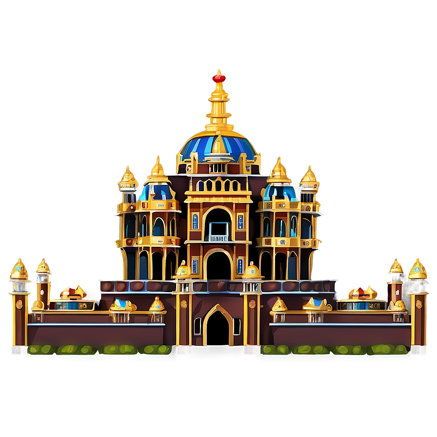 Ornate Palace Building Png 05242024 PNG image