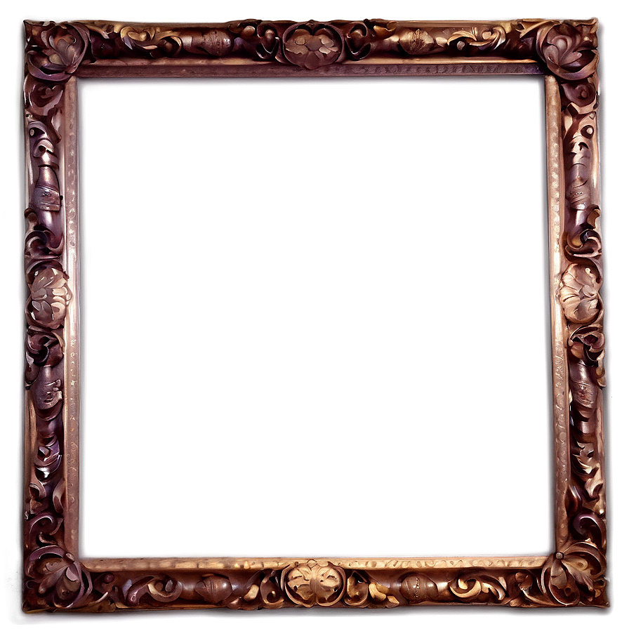 Ornate Photo Frame Png 14 PNG image