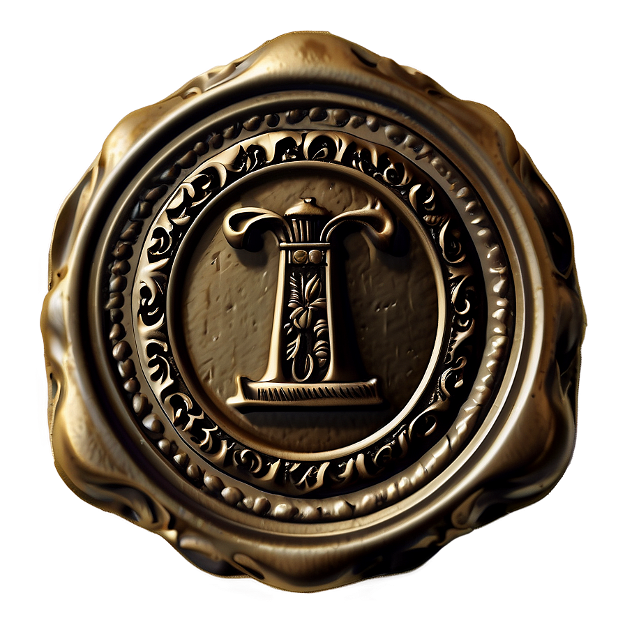 Ornate Wax Seal Png Tdg PNG image