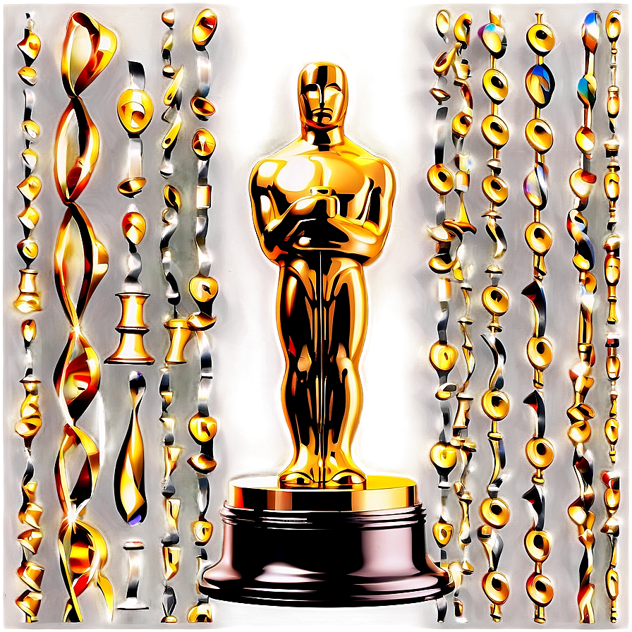 Oscar Award Backdrop Png 06202024 PNG image