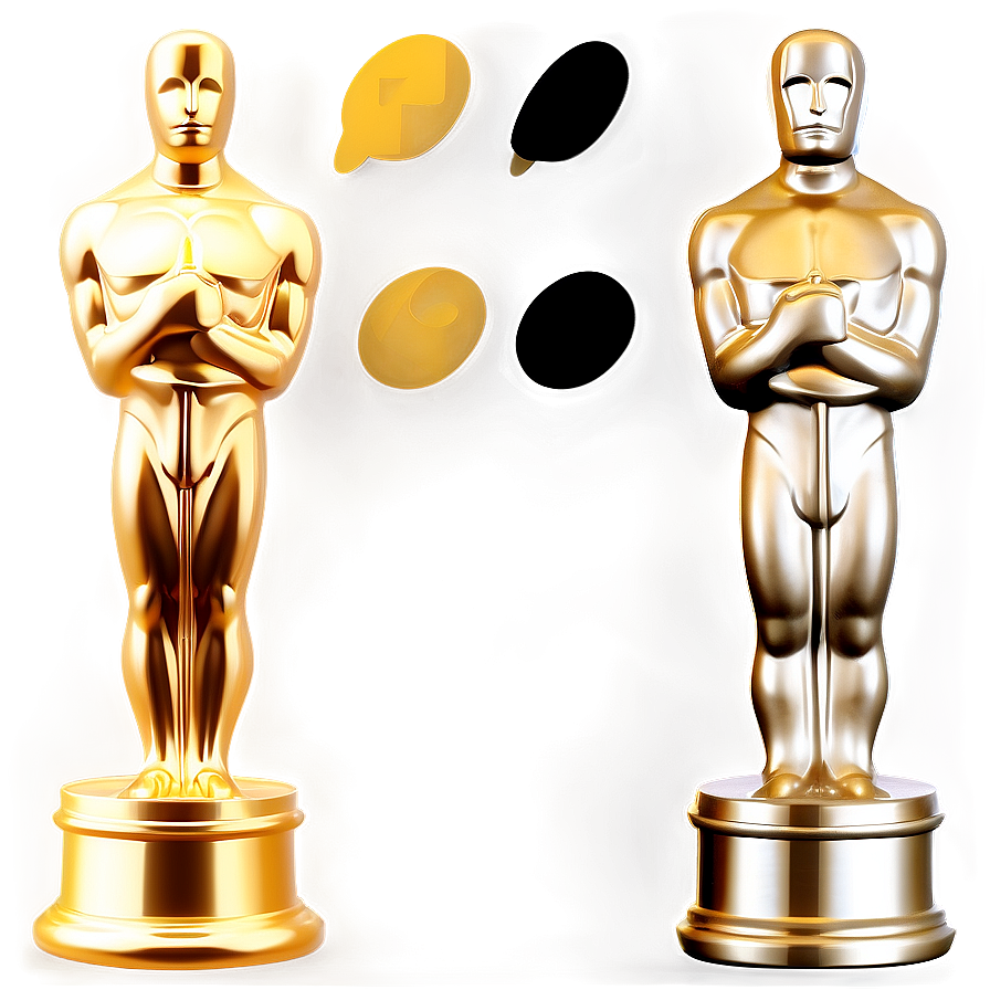 Oscar Award In Hand Png 65 PNG image