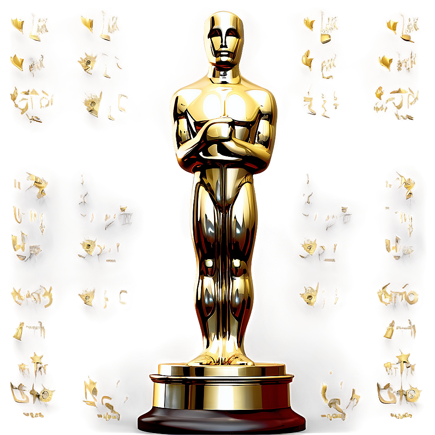 Oscar Award In Hand Png Xtw PNG image