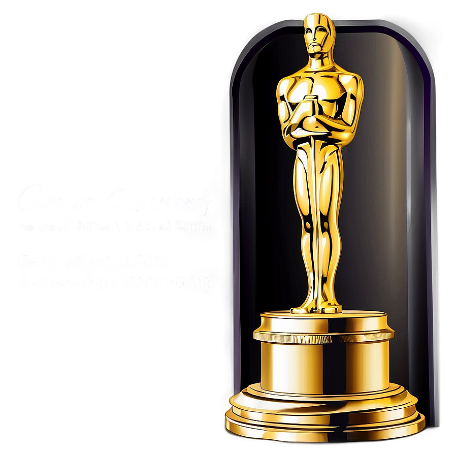 Oscar Ceremony Invitation Png 29 PNG image