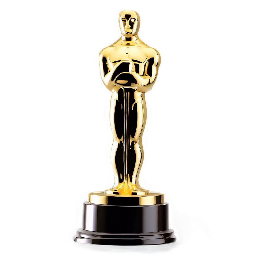 Oscar Trophy With Stars Png 47 PNG image