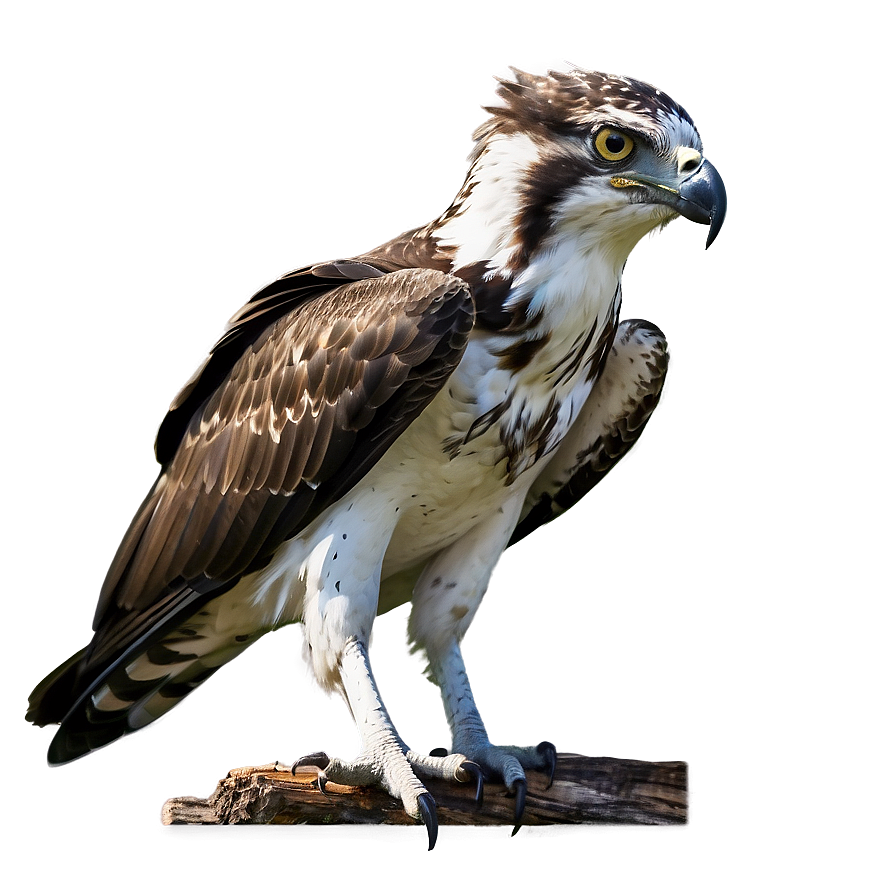 Osprey In Aggressive Posture Png Ssj6 PNG image