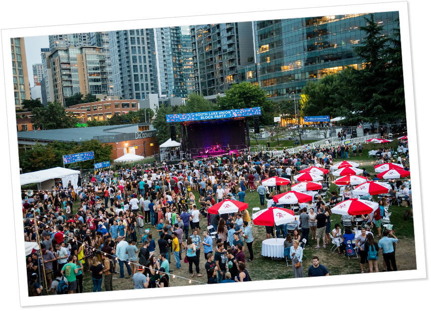 Outdoor Concert Crowd Urban Setting.png PNG image