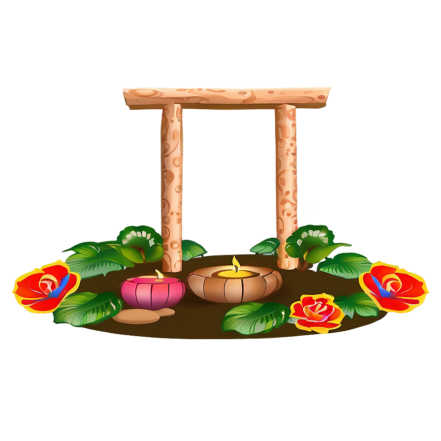 Outdoor Garden Altar Png Pxk PNG image