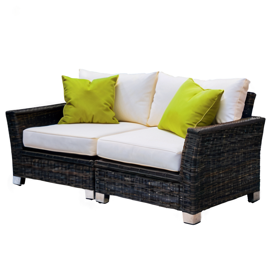 Outdoor Patio Sofa Png 05252024 PNG image