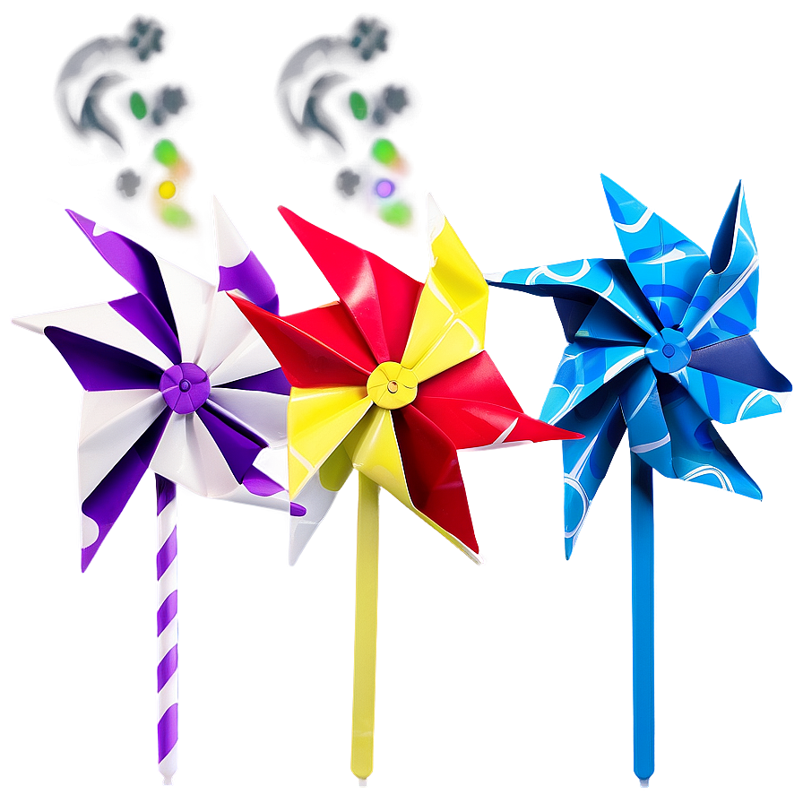 Outdoor Pinwheel Decoration Png Arv5 PNG image