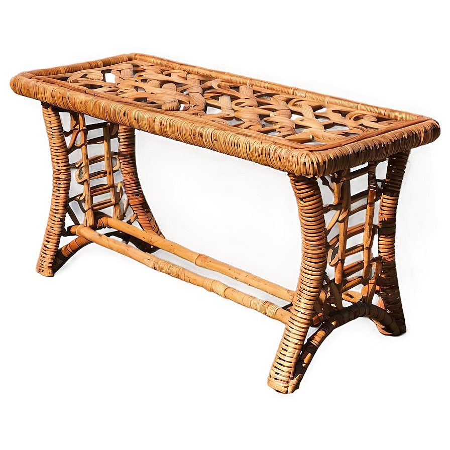 Outdoor Rattan Bar Table Png Poj63 PNG image