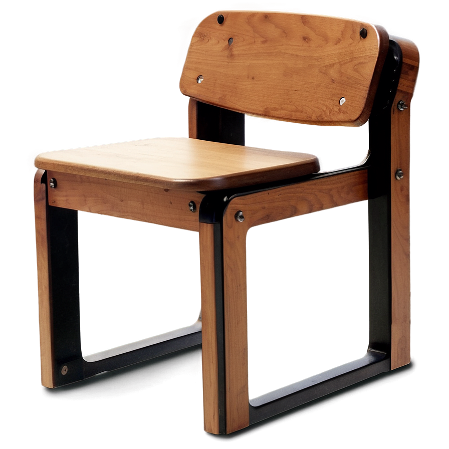 Outdoor School Chair Png 06212024 PNG image