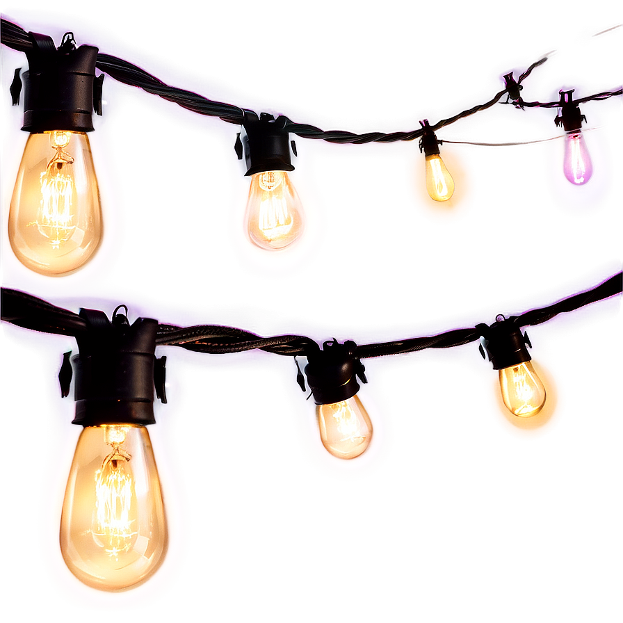 Outdoor String Light Png 12 PNG image