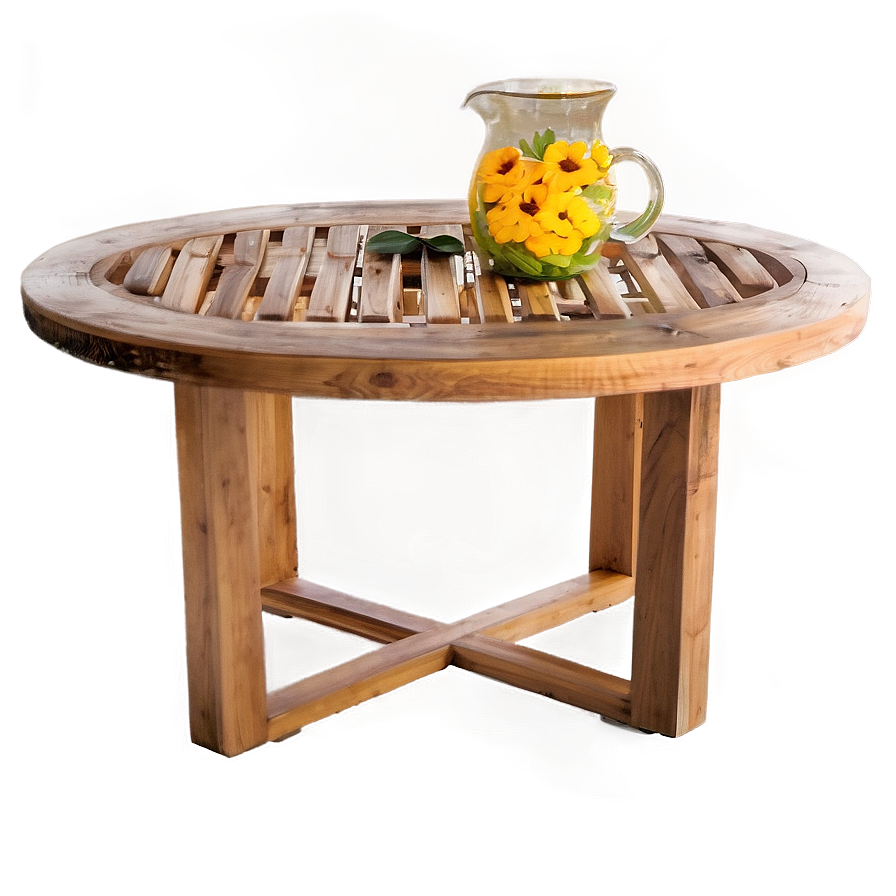 Outdoor Table Design Png Aop PNG image