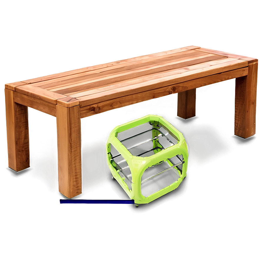 Outdoor Table With Bench Png Oau12 PNG image