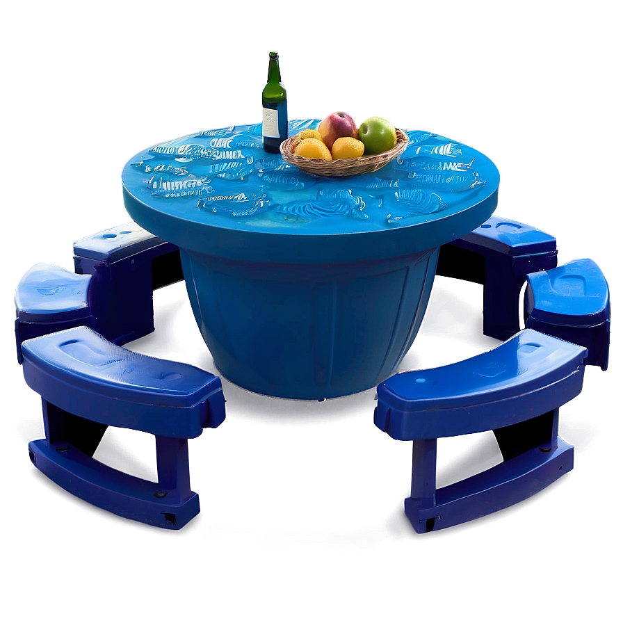 Outdoor Table With Cooler Png Hrs PNG image