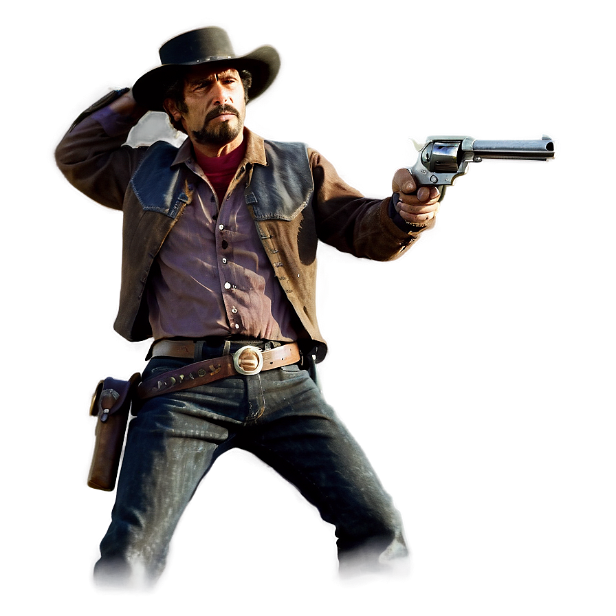 Outlaw Western Duel Png Ica PNG image