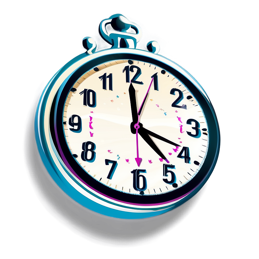 Outline Clock Clipart Png Ofl46 PNG image