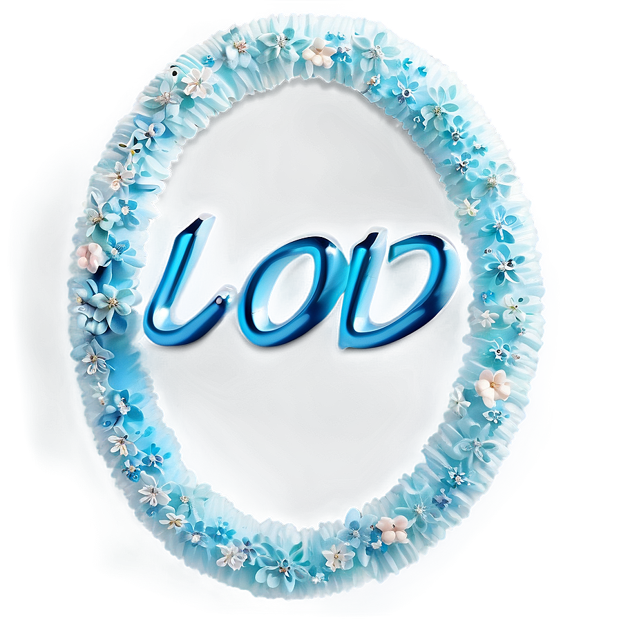 Oval Cake Topper Png Lii2 PNG image