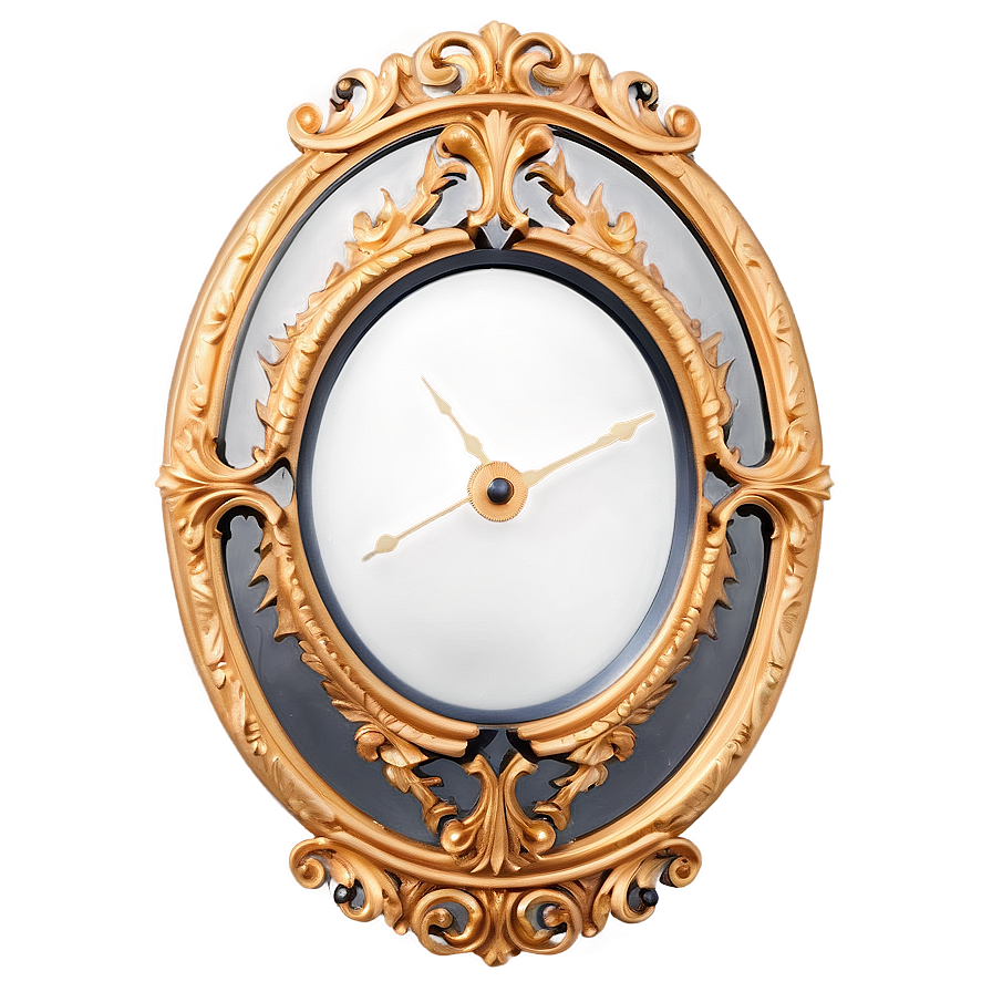 Oval Clock Face Png 05252024 PNG image