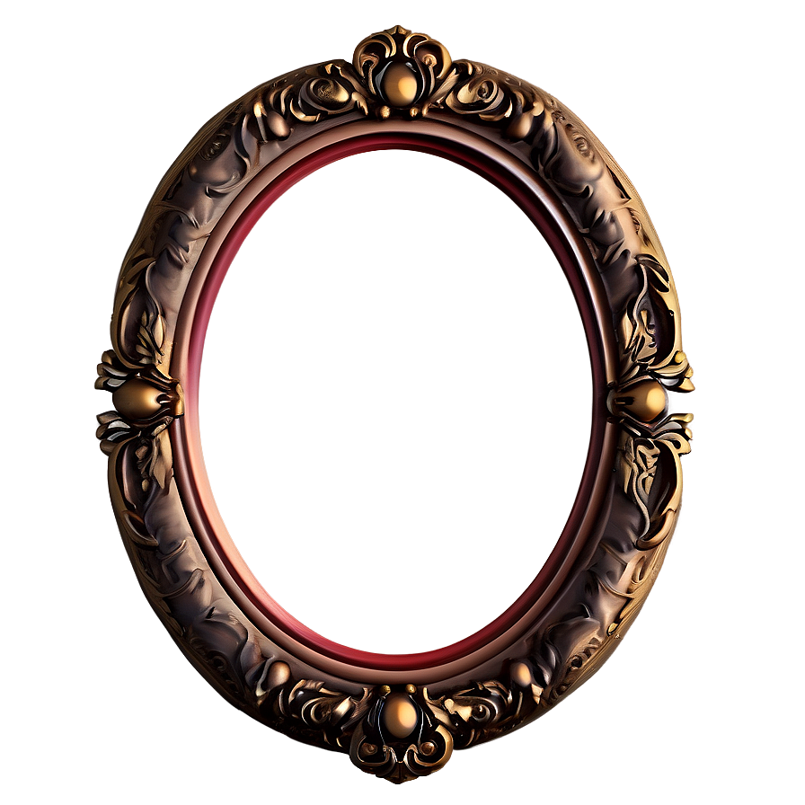 Oval Photo Frame Png 05252024 PNG image