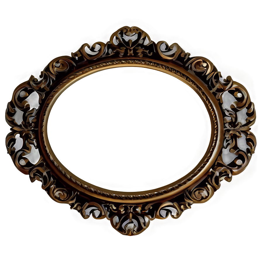 Oval Picture Frame Png Nhr74 PNG image