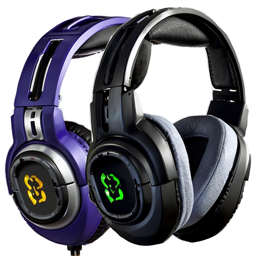 Over-ear Gamer Headphones Png 06132024 PNG image