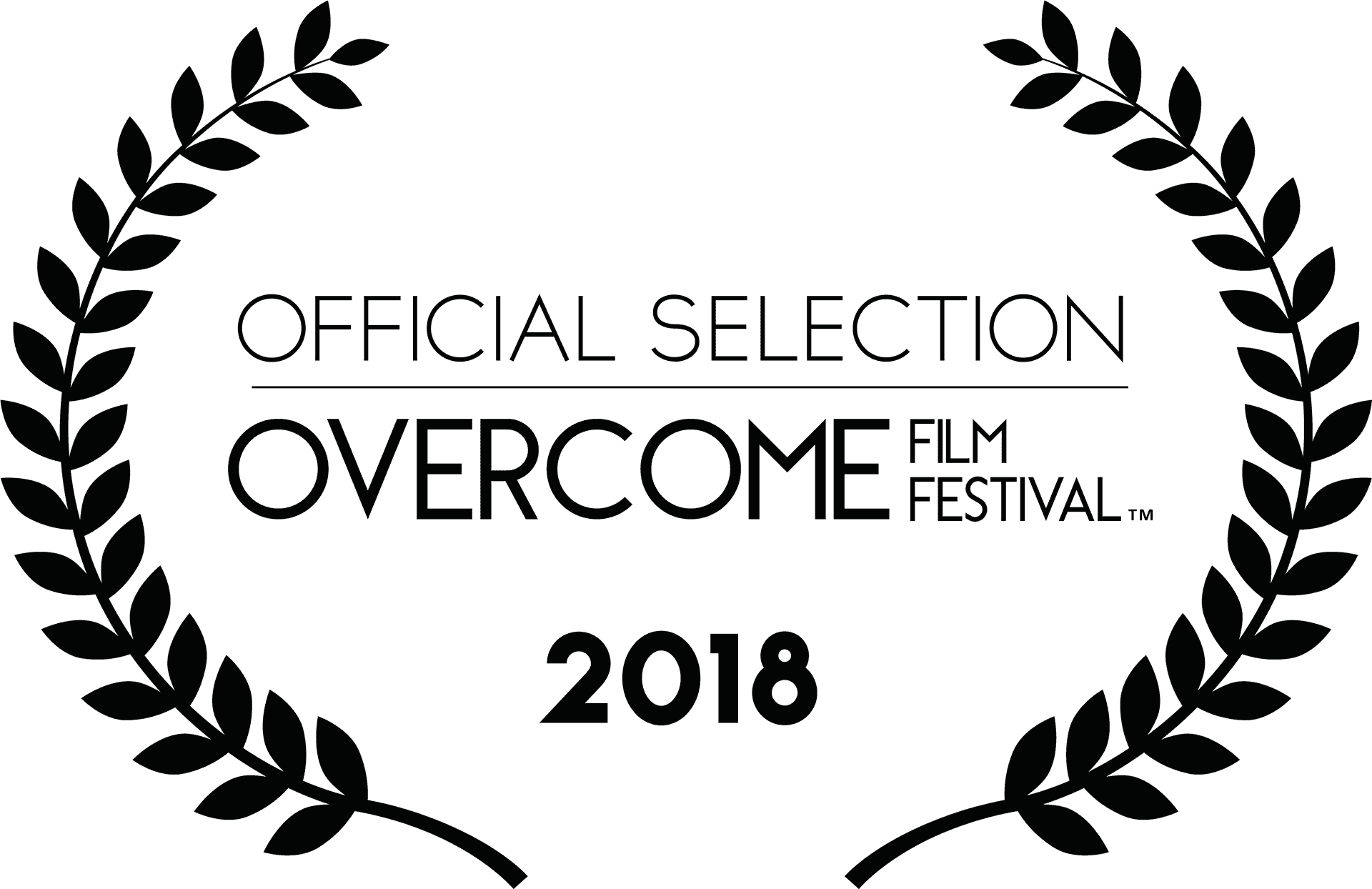 Overcome Film Festival Official Selection2018 PNG image