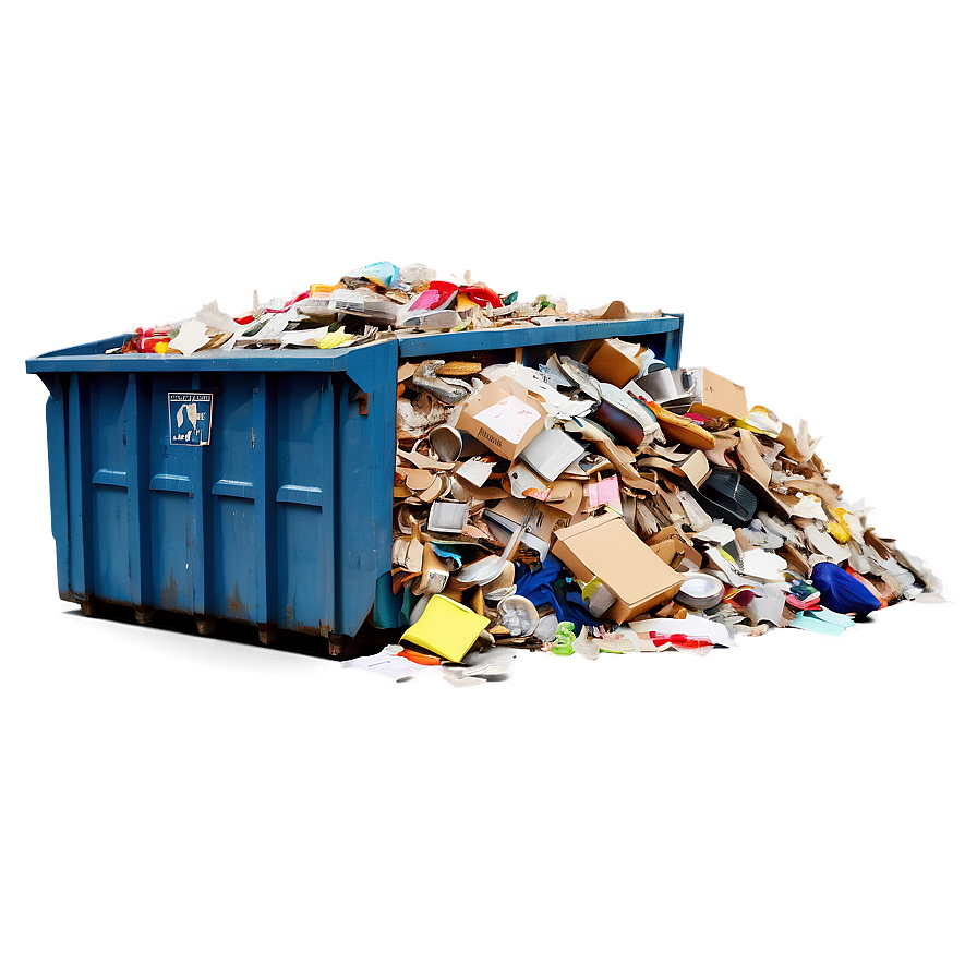 Overflowing Dumpster Png Bta74 PNG image