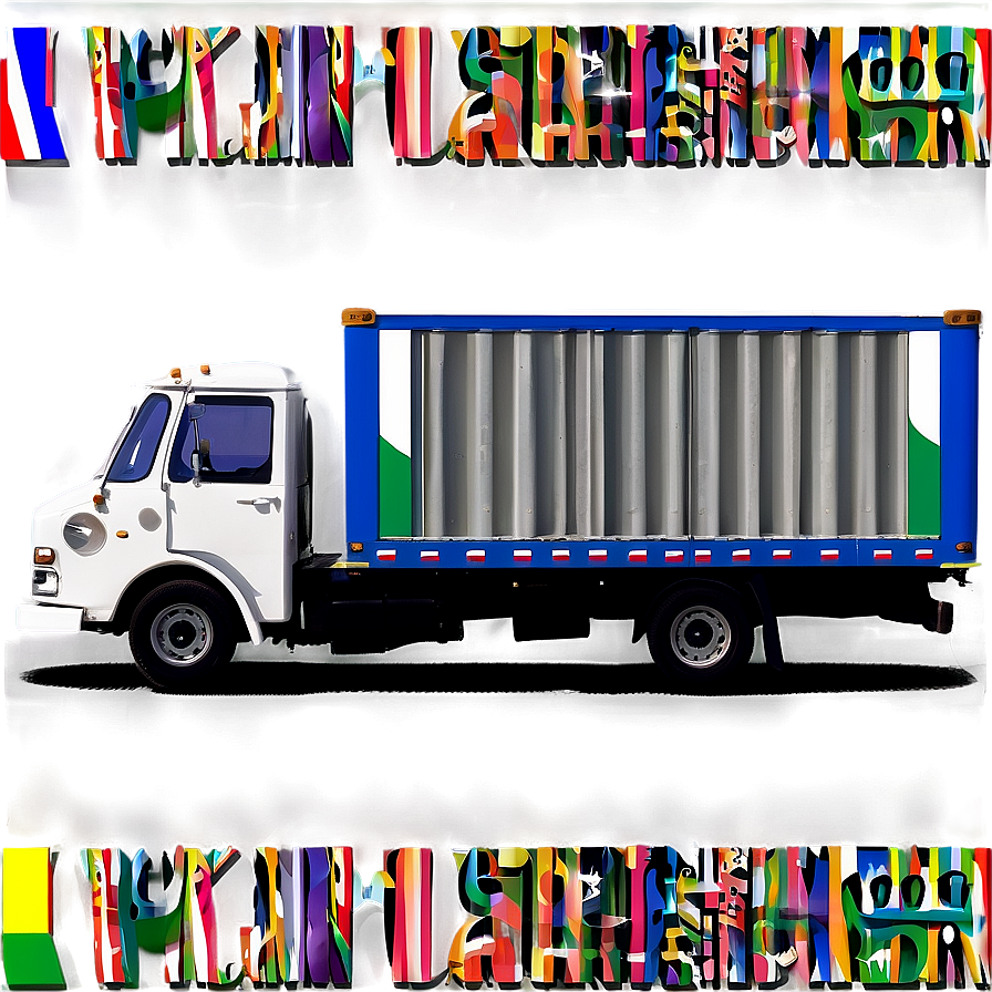 Overnight Shipping Truck Png Rsa PNG image