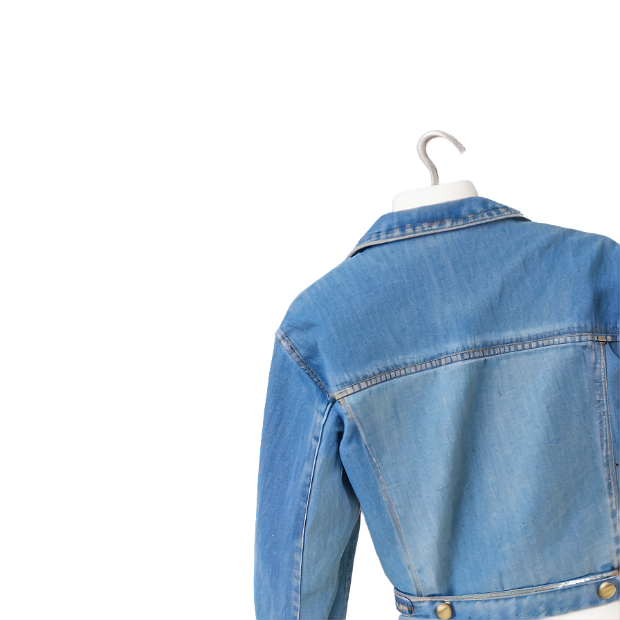 Oversized Denim Jacket Png Uao44 PNG image