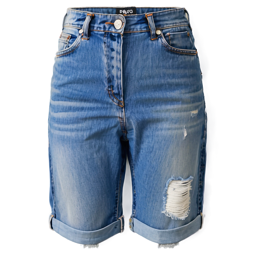 Oversized Denim Jorts Png Fpu16 PNG image