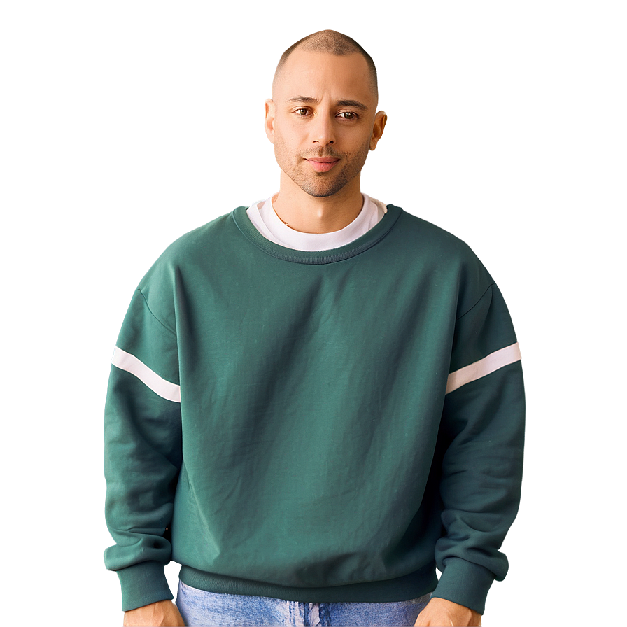 Oversized Sweatshirt Photo Png Qkb PNG image