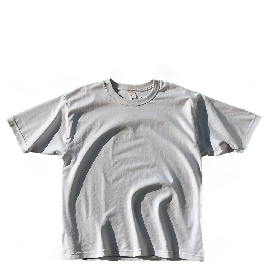 Oversized White Tee Png Phu PNG image