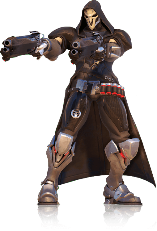 Overwatch_ Reaper_ Character_ Render PNG image