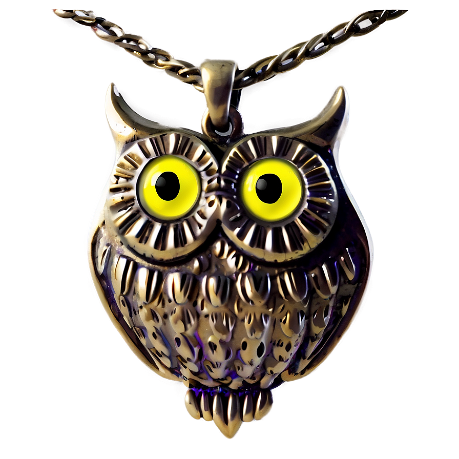 Owl Pendant Png 06282024 PNG image