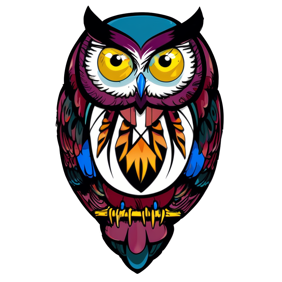 Owl Tattoo Png 30 PNG image