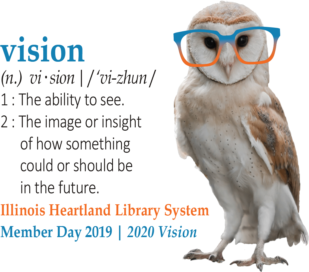 Owlwith Glasses Vision Concept PNG image