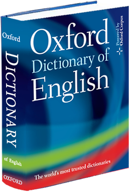 Oxford English Dictionary Cover PNG image