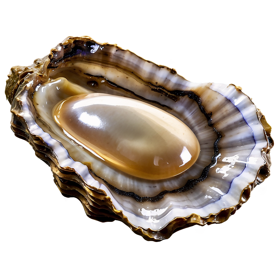 Oyster Shell With Pearl Png 05212024 PNG image