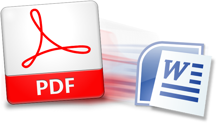 P D Fand Word Document Icons PNG image