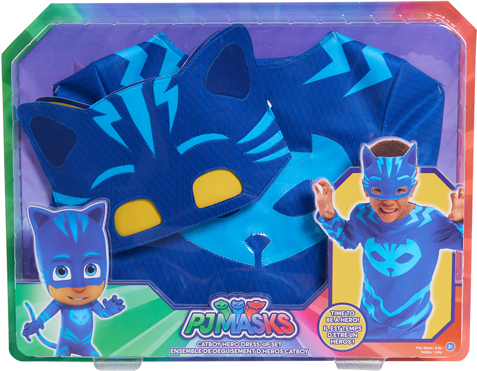 P J Masks Catboy Costume Set Packaging PNG image