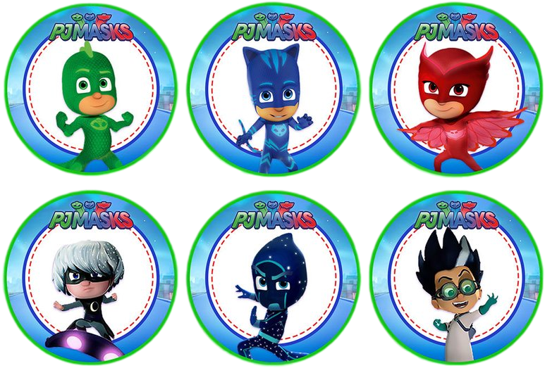 Set De 2 Couverts Enfants PJ Masks - 13 Cm - Plastique - Idéal Goûter, Pique-nique, Voyage