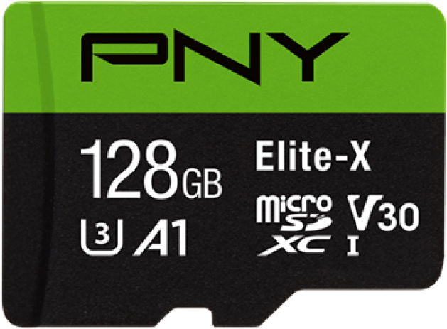 P N Y Elite X128 G B Micro S D X C Card PNG image