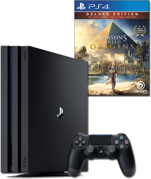 P S4 Deluxe Edition Assassins Creed Origins PNG image