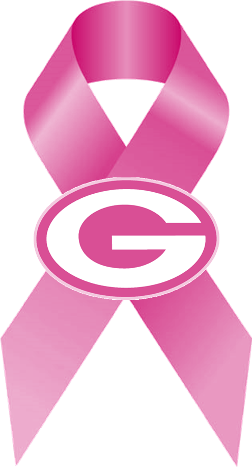 Packers Logo Pink Ribbon PNG image