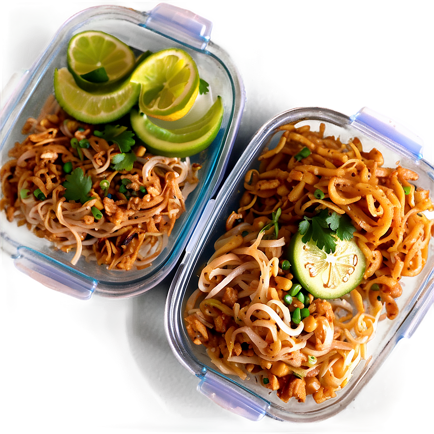 Pad Thai Meal Prep Ideas Png 06252024 PNG image