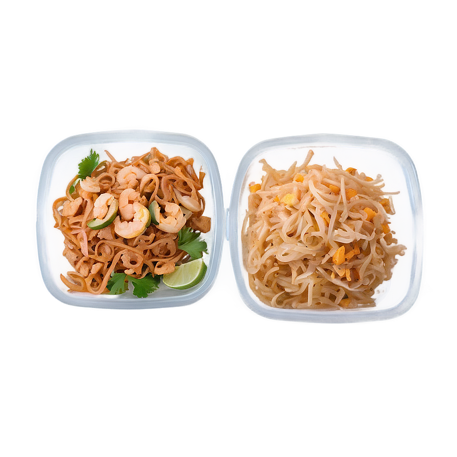 Pad Thai Meal Prep Ideas Png Fpp32 PNG image